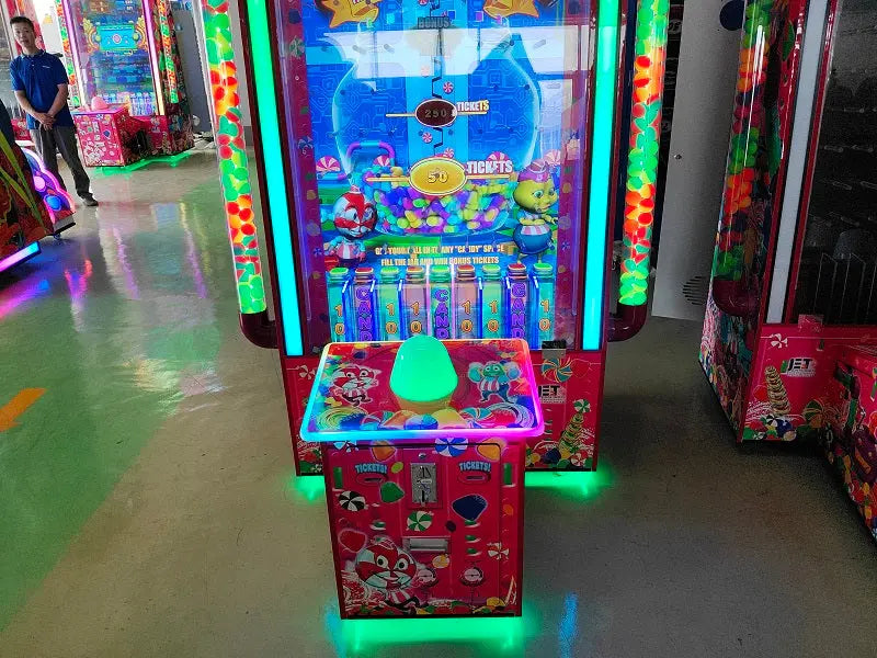 Gum drop Lottery Redemption game machine Lottery