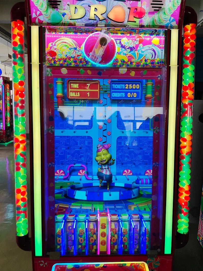 Gum drop Lottery Redemption game machine Lottery