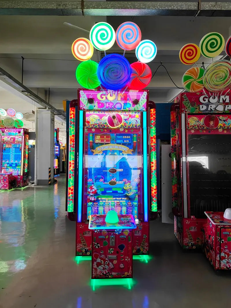 Gum drop Lottery Redemption game machine Lottery