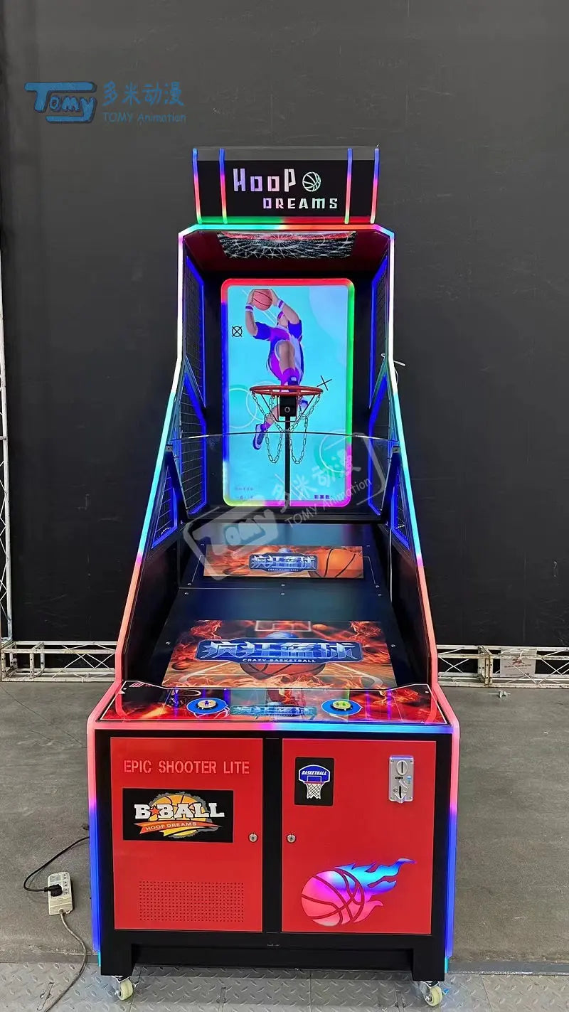 Hoop Dreams basketball game machine Amusement Coin Operated 55 inch LCD screen Shooting sports arcade games Sport series