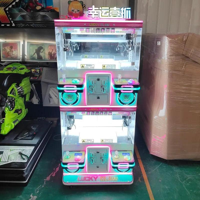 Lucky Claw MINI machine gift vending crane for 4 players Gift