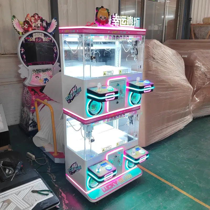 Lucky Claw MINI machine gift vending crane for 4 players Gift