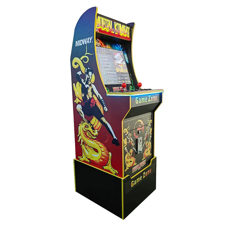 Mortal Kombat Upright Arcade Classic Cabinet Machine 19 inch 3188 in 1 Multi Games for sale Wooden Arcade