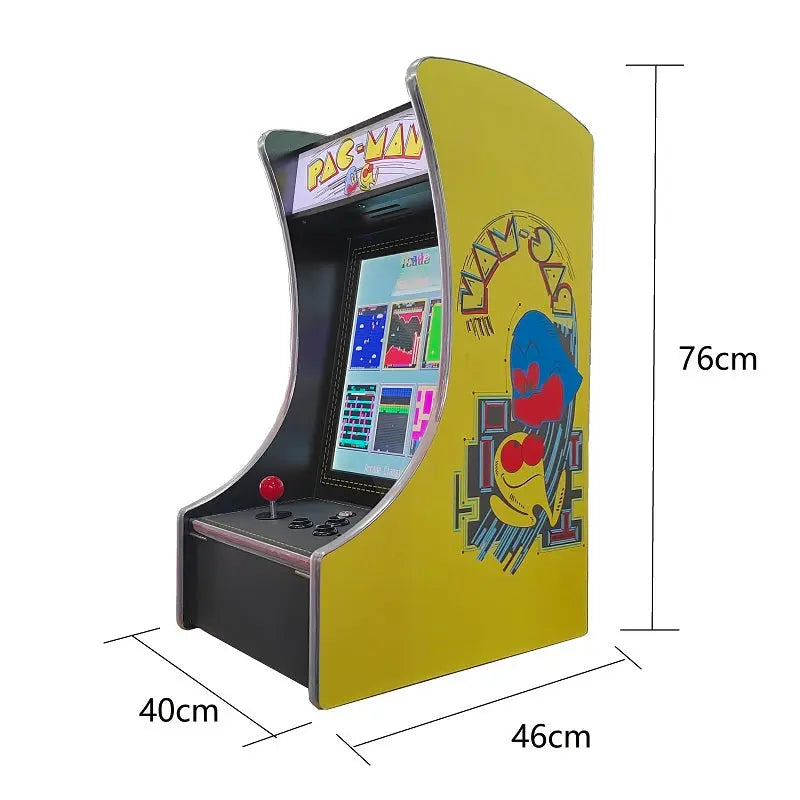 Pacman arcade mini game machine Hot Selling FEC 60 in 1 Coin Operated games Wooden Arcade