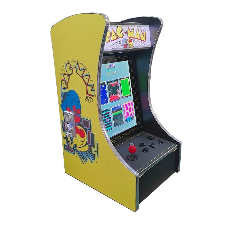 Pacman arcade mini game machine Hot Selling FEC 60 in 1 Coin Operated games Wooden Arcade