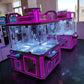 Pink Love MINI Claw machine gift vending crane for 4 players Gift