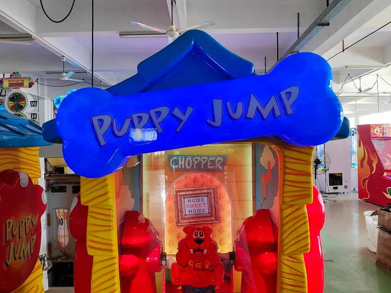 Puppy Jump kids arcade game machine KIDS