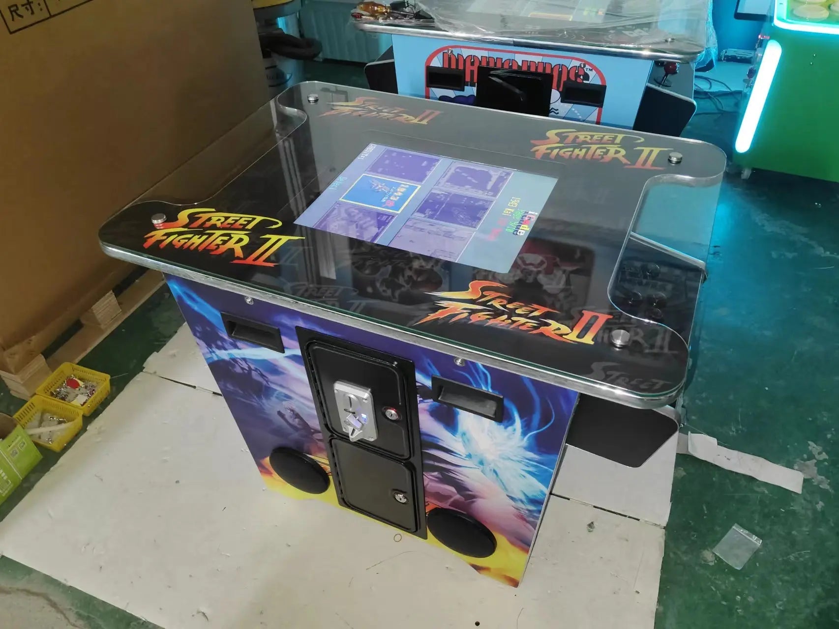 Street Fighter Cocktail Video Arcade Game machine Indoor Amusement coin operated games For Sale Wooden Arcade