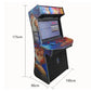 Street Fighter Fighting Arcade game machine Curved body for 4 players wooden arcade