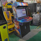 Street Fighter Fighting Arcade game machine Curved body for 4 players wooden arcade