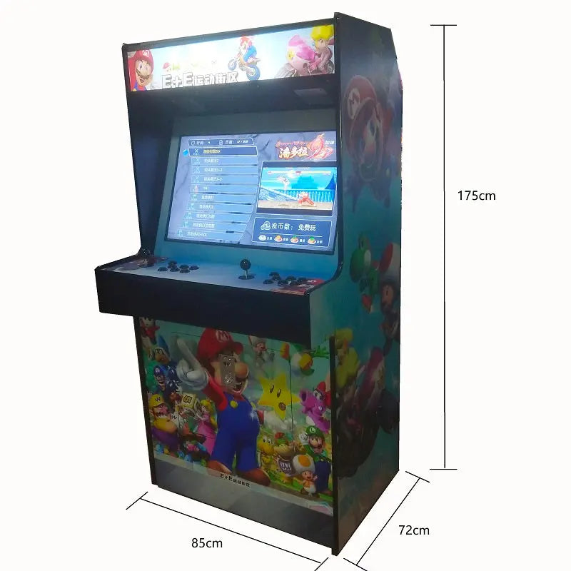 Super Mario Fighting Arcade game machine China Direct 32 inch 3188 in 1 games for Sale Wooden Arcade