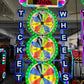 Ticket Wheels Lottery Redemption arcade game machine Lottery