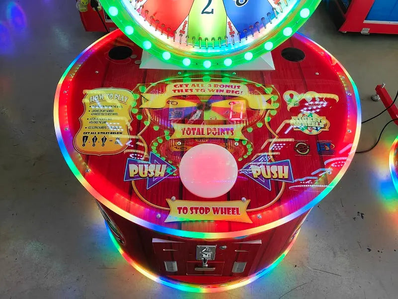 Ticket Wheels Lottery Redemption arcade game machine Lottery