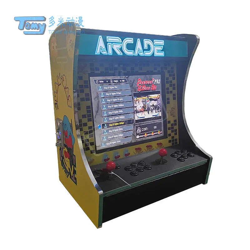 pacman arcade mini game machine Hot Selling FEC Coin Operated games for sale Wooden Arcade