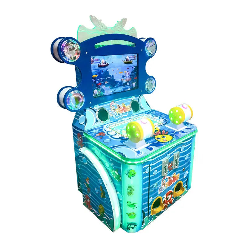 kids-double-fishing-game-machine-Amusement-Coin-Operated-22-inch-VIDEO-game-machine-Tomy-Arcade