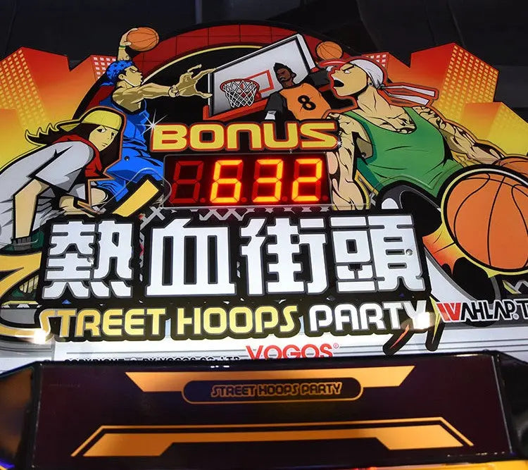 Street-Hoops-Party-Coin-Pusher-Amusement-Park-Coin-Operated-Lottery-Redemption-Ticket-Game-Machine-Tomy-Arcade
