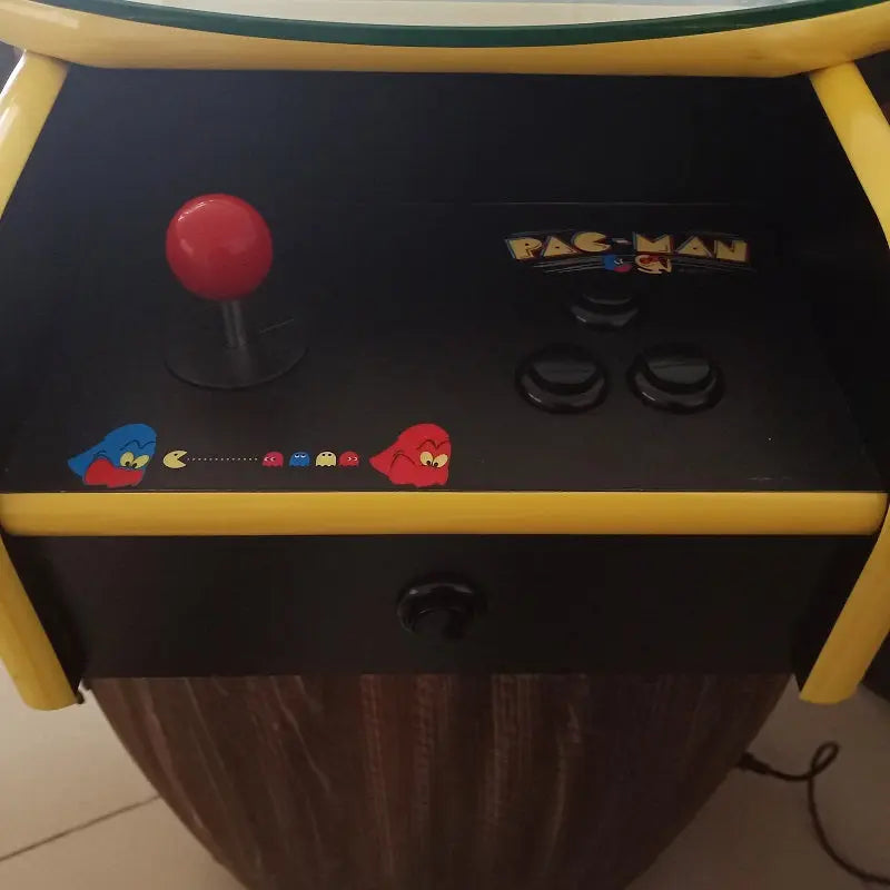 Beer-barrel-cocktail-arcade-game-machine-table-60-in-1-games-Tomy Arcade
