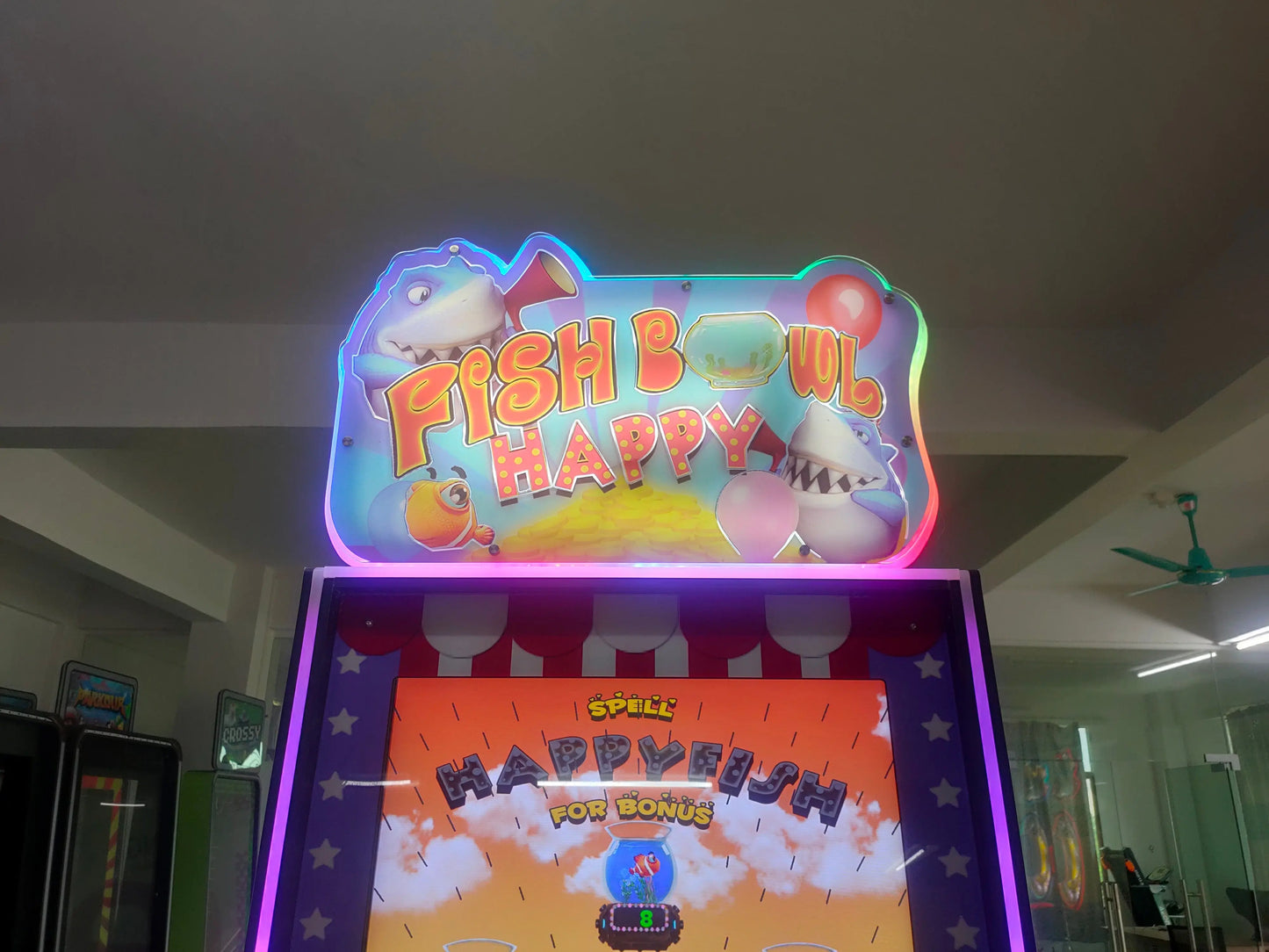 Happy-Fish-Bowl-Arcade-game-machine-Video-Lottery-tickets-redemption-Coin-Operated-games-Tomy-Arcade