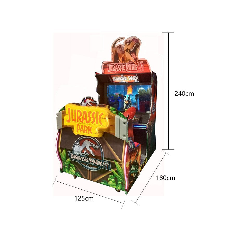 RAW MINI Jurassic Park game machine With Dynamic platform Arcade games