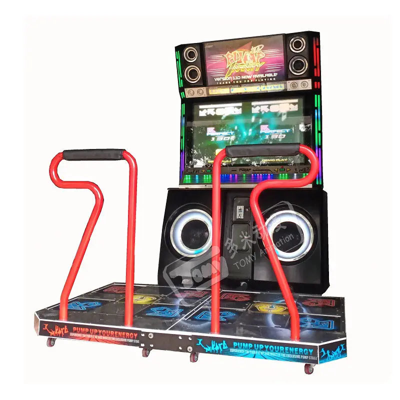 PUMP IT UP PIU INFINITY Retro Amusement Coin Operated Games – Tomy