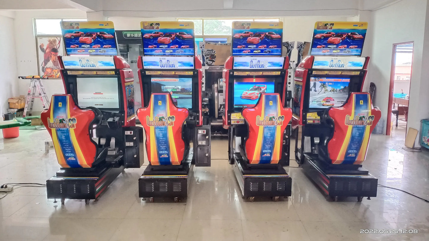 Retro-Outrun-2sp-Racing-car-SEGA-AM2-game-machine-For-Collector-tomy-arcade