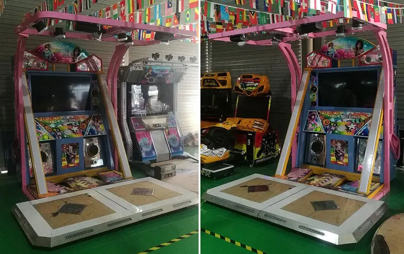 Huan Wu Shi Ji Dancing machine Amusement Station Arcade Music games – Tomy  Arcade